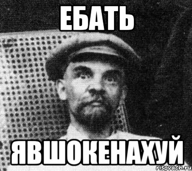 ебать явшокенахуй, Мем   Ленин удивлен