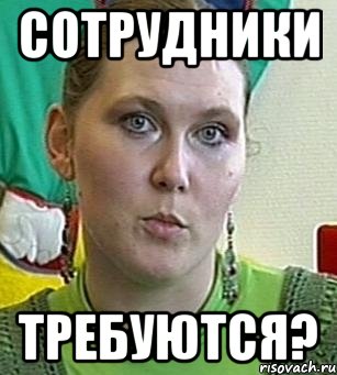 сотрудники требуются?