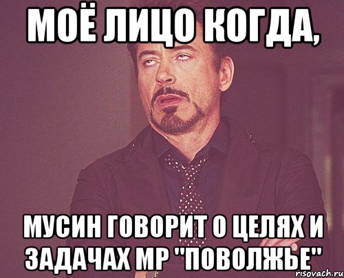 моё лицо когда, мусин говорит о целях и задачах мр "поволжье", Мем твое выражение лица