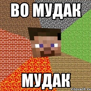 во мудак мудак, Мем Миникрафтер