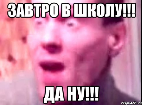 завтро в школу!!! да ну!!!, Мем Дверь мне запили