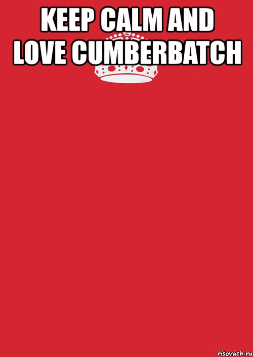 keep calm and love cumberbatch , Комикс Keep Calm 3