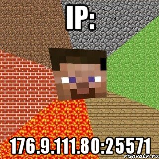 ip: 176.9.111.80:25571, Мем Миникрафтер