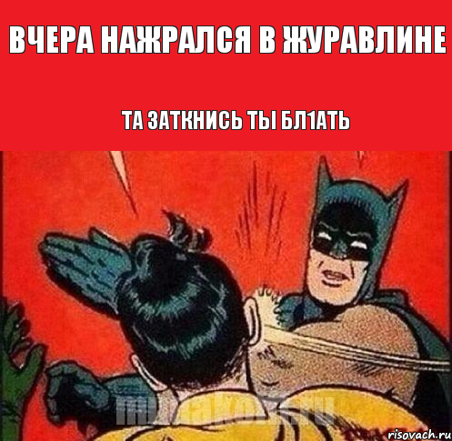 Вчера нажрался в журавлине Та заткнись ты бл1ать, Комикс   Бетмен и Робин