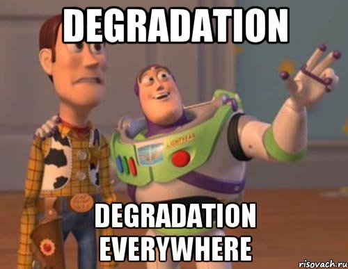 degradation degradation everywhere, Мем Они повсюду (История игрушек)