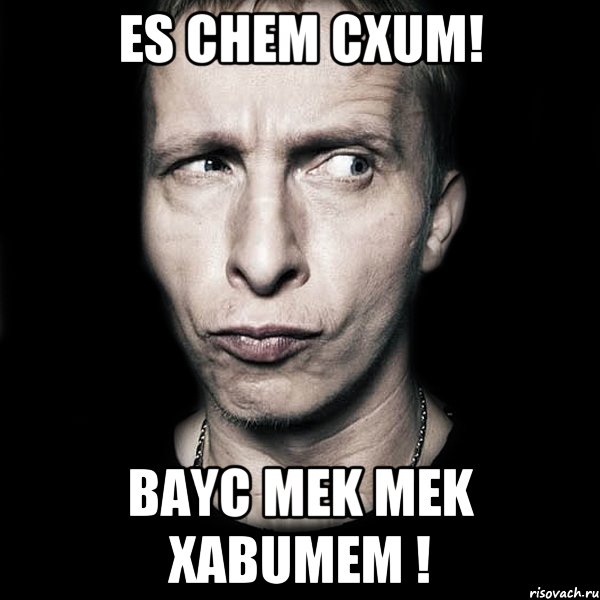 es chem cxum! bayc mek mek xabumem !, Мем  Типичный Охлобыстин