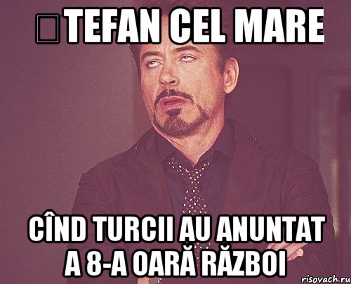 ștefan cel mare cînd turcii au anuntat a 8-a oară război, Мем твое выражение лица