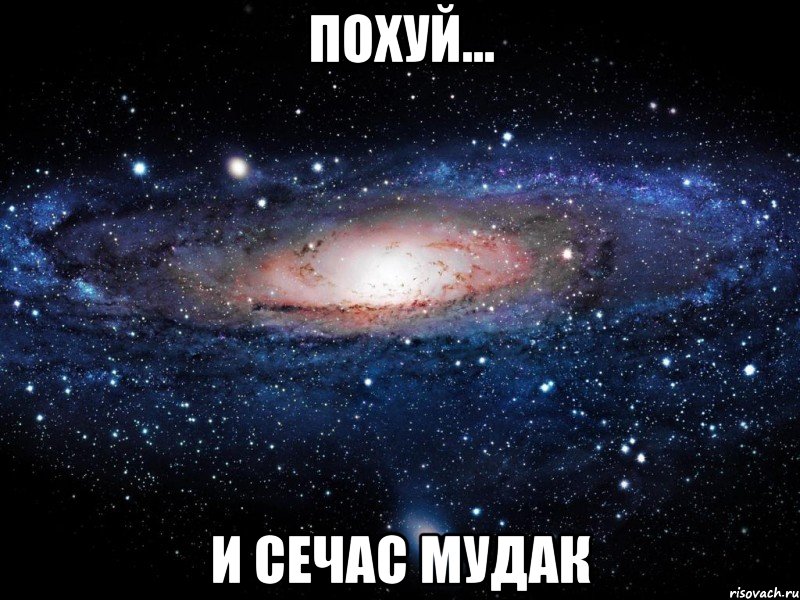 похуй... и сечас мудак, Мем Вселенная