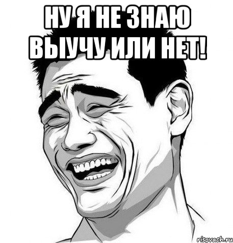 ну я не знаю выучу или нет! , Мем Яо Мин