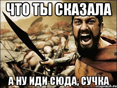 А ну иди сюда. А ну иди сюда падаль. Ты сказал иди сюда. Ну что осел иди сюда. Иди сюда сука недосвапнутая.