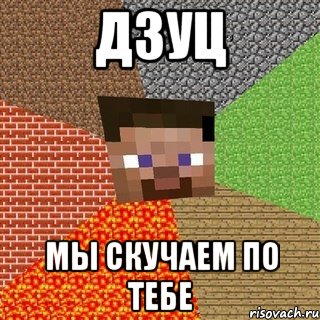 дзуц мы скучаем по тебе, Мем Миникрафтер