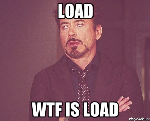 load wtf is load, Мем твое выражение лица