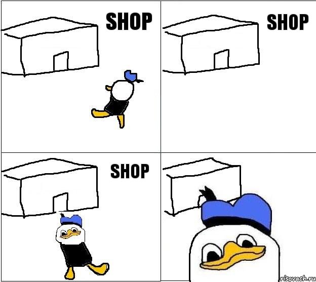     shop shop shop, Комикс Долан