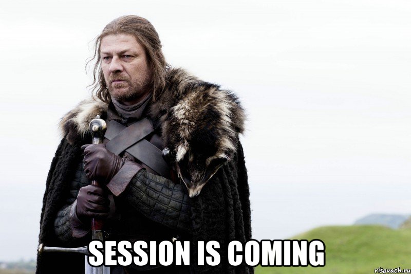  session is coming