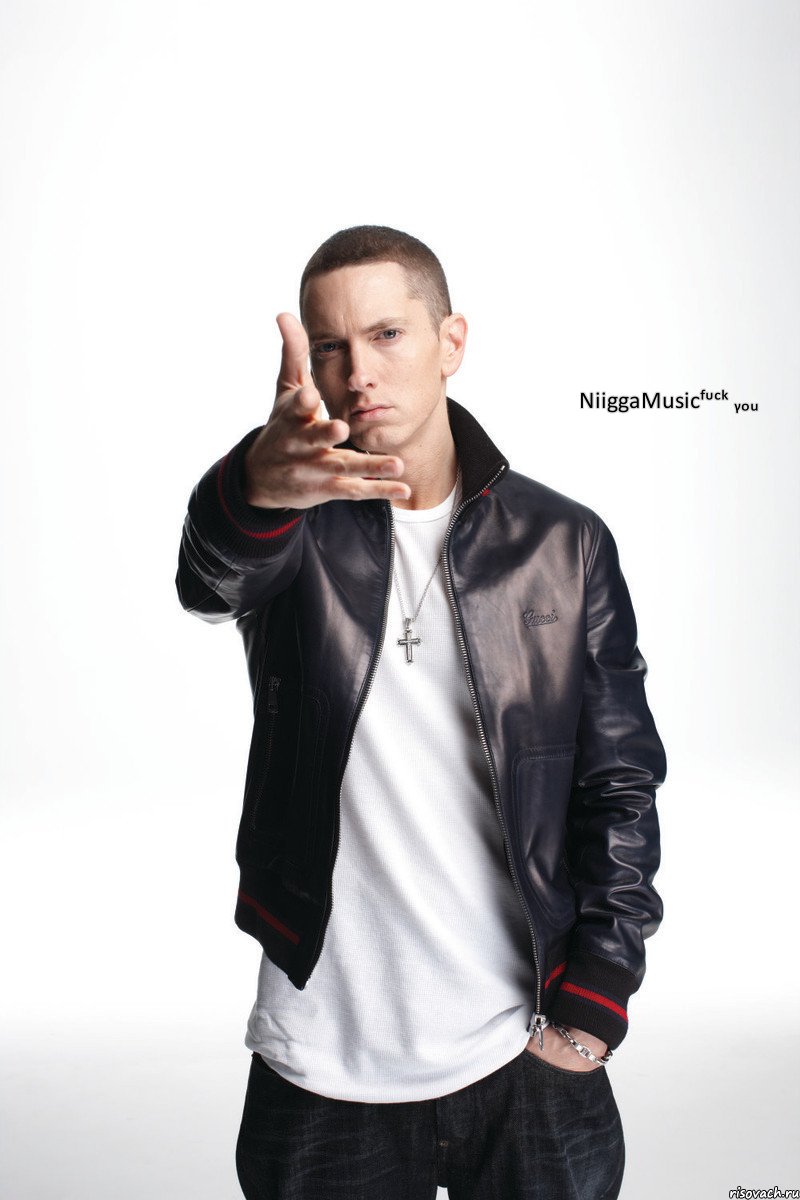 NiiggaMusicᶠᶸᶜᵏ ᵧₒᵤ, Мем  Eminem с рукой