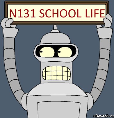 N131 School Life, Комикс Бендер с плакатом