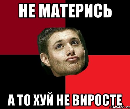 не матерись а то хуй не виросте, Мем  дин