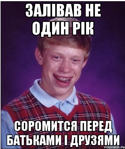 залівав не один рік соромится перед батьками і друзями, Мем Неудачник Брайан