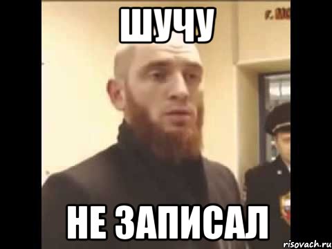 Шучу Не записал, Мем Шучу