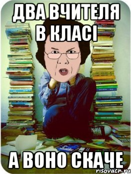 два вчителя в класі а воно скаче, Мем Вчитель