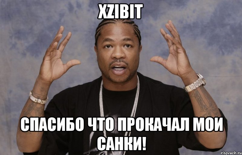 Xzibit Спасибо что прокачал мои санки!, Мем Xzibit