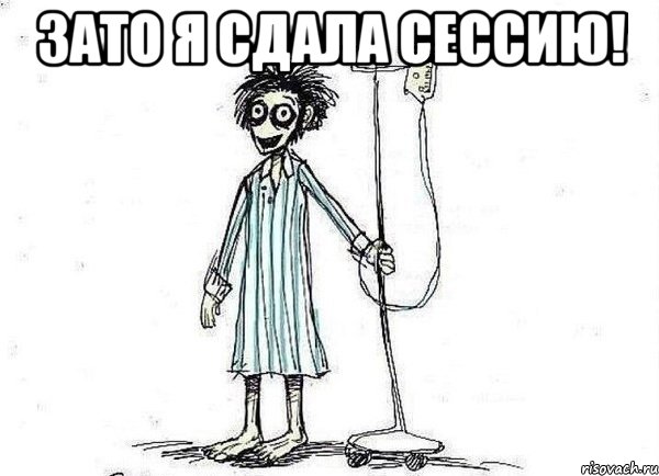 Зато я сдала сессию! 