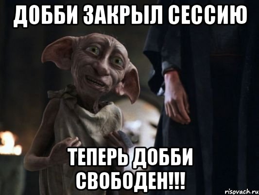 ДОББИ ЗАКРЫЛ СЕССИЮ ТЕПЕРЬ ДОББИ СВОБОДЕН!!!