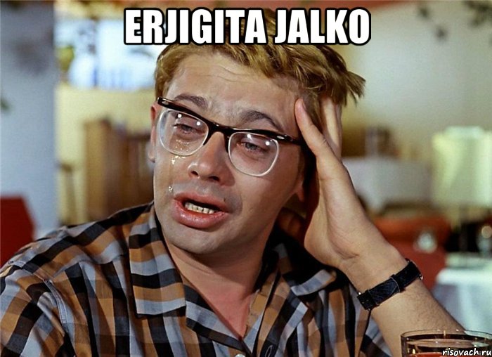 Erjigita jalko , Мем Птичку жалко