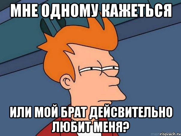 Мне одному кажеться или мой брат дейсвительно любит меня?, Мем  Фрай (мне кажется или)