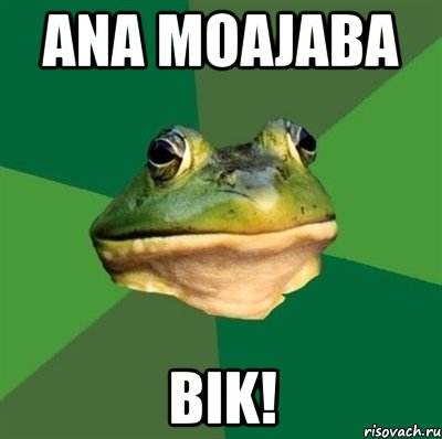 ana moajaba bik!, Мем  Мерзкая жаба