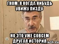 Гном: я когда нибудь увижу пизду но это уже совсем другая история, Мем Каневский (Но это уже совсем другая история)