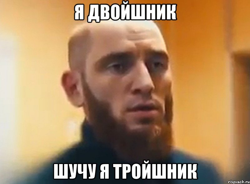 я двойшник шучу я тройшник, Мем Шучу