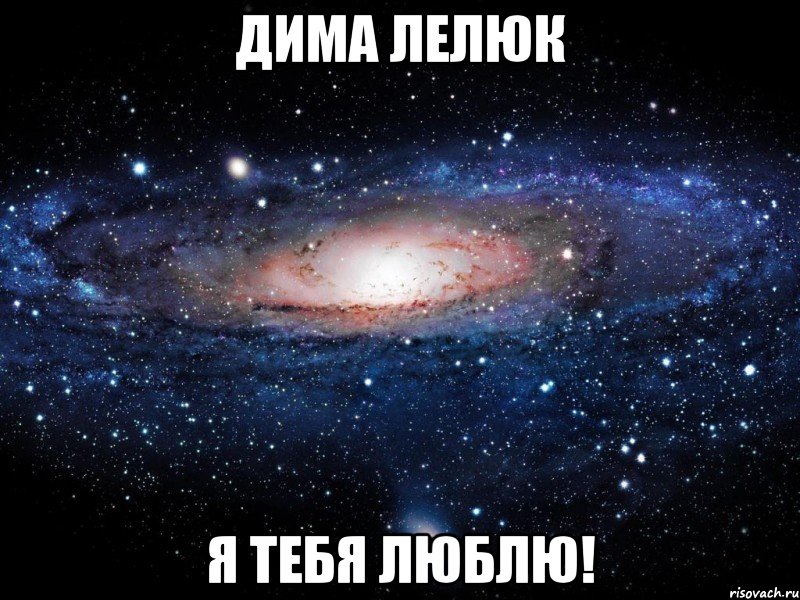 Дима Лелюк Я тебя люблю!, Мем Вселенная