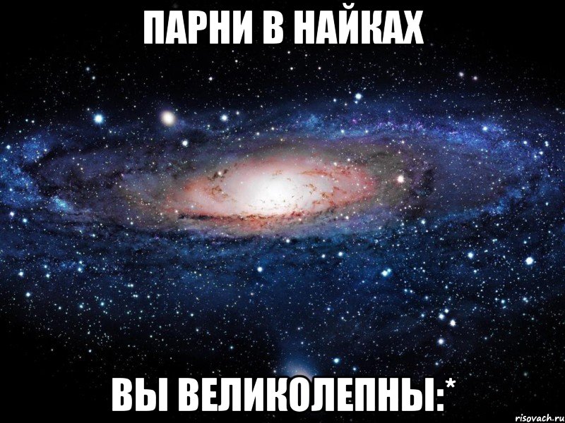 Парни в Найках Вы великолепны:*, Мем Вселенная