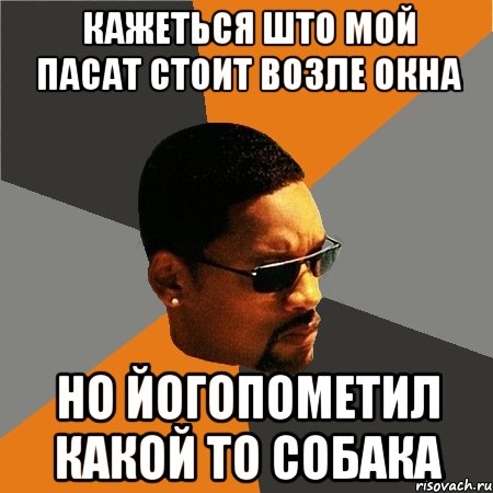 Кажеться што мой пасат стоит возле окна Но йогопометил какой то собака, Мем Будь плохим парнем