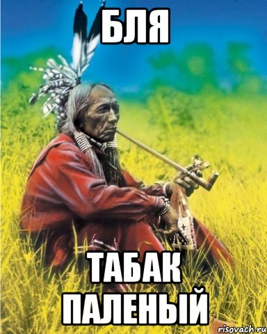 бля табак паленый, Мем индеец