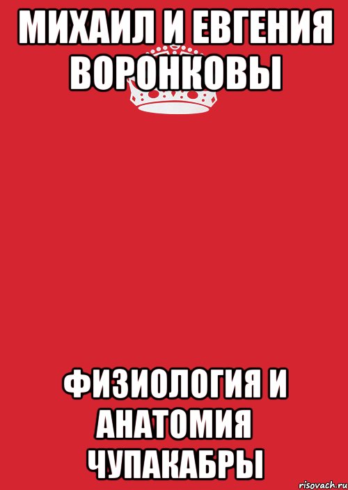 Михаил и Евгения Воронковы Физиология и анатомия чупакабры, Комикс Keep Calm 3