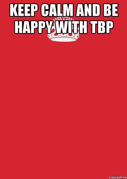 KEEP CALM AND BE HAPPY WITH TBP , Комикс Keep Calm 3