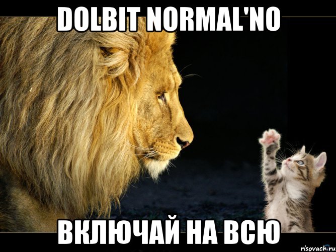 DOLBIT NORMAL'NO Включай на всю, Мем Когда я вырасту