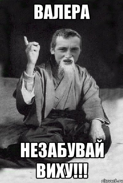 Валера незабувай ВИХУ!!!, Мем Мудрий паца