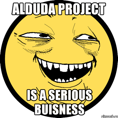 ALDUDA PROJECT IS A SERIOUS BUISNESS, Мем Пека фейс