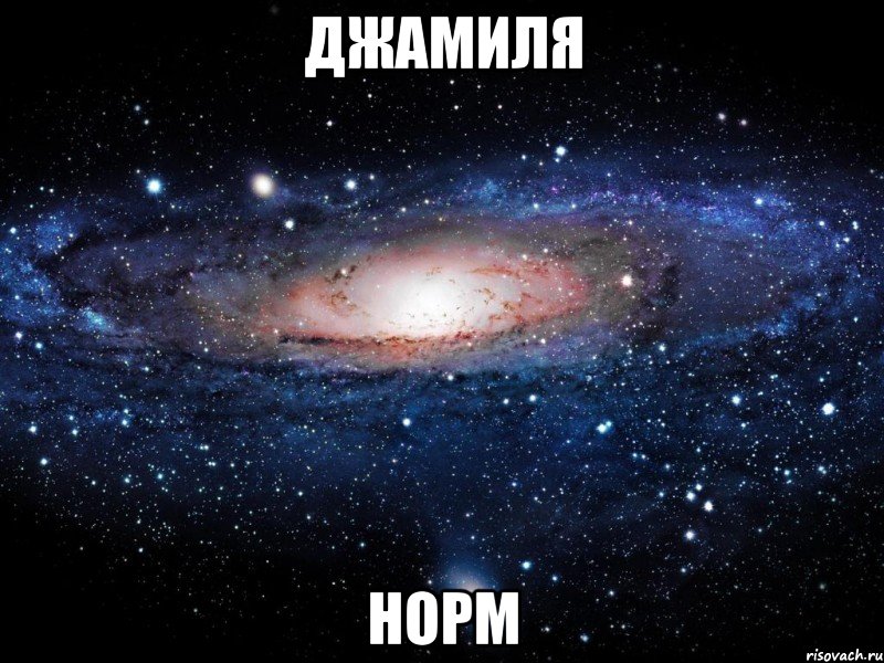 Джамиля Норм, Мем Вселенная