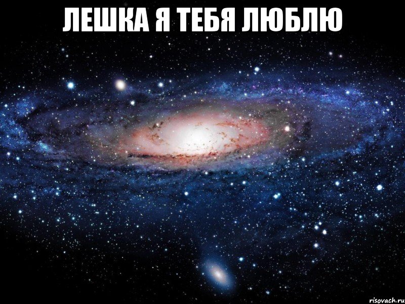 ЛЕШКА Я ТЕБЯ ЛЮБЛЮ , Мем Вселенная