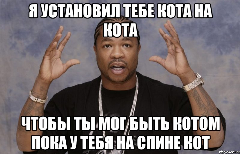 Тебя можно установить на телефон. Теперь ты официально прокачан Xzibit. Xzibit мемы. Иксзибит Мем. Фраза Xzibit монитор.