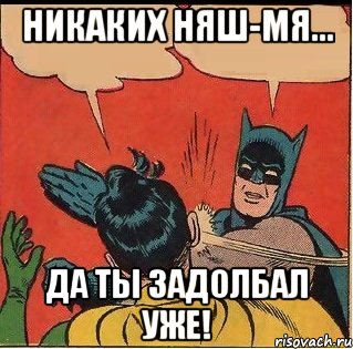 Никаких няш-мя... Да ты задолбал уже!, Комикс   Бетмен и Робин