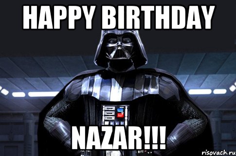 HAPPY BIRTHDAY NAZAR!!!