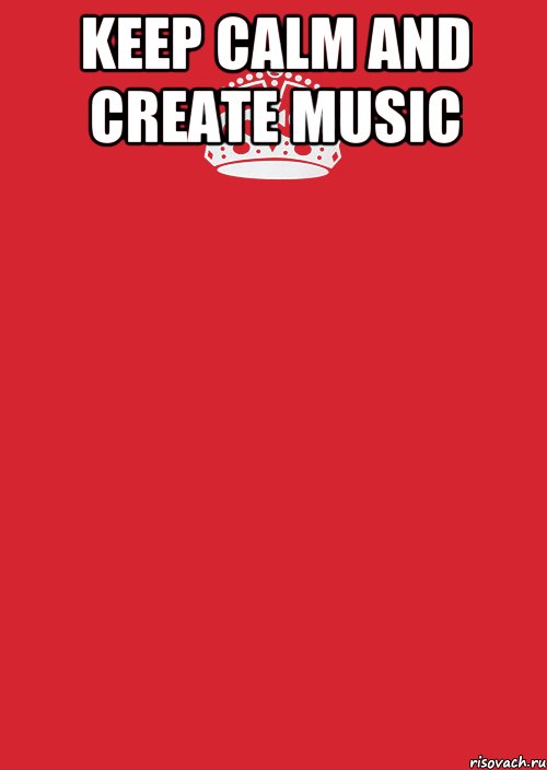 Keep calm and create music , Комикс Keep Calm 3