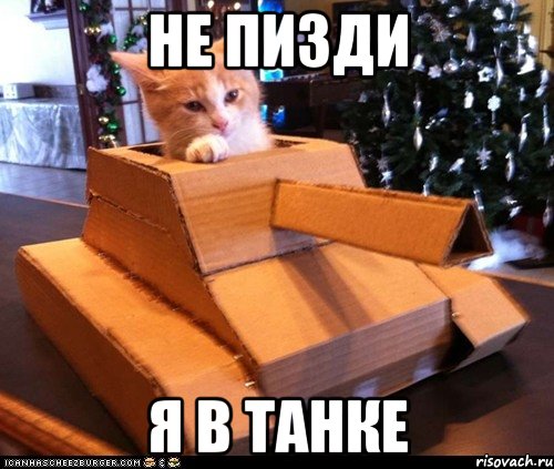 НЕ ПИЗДИ Я В ТАНКЕ, Мем Котэ танкист