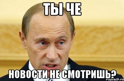 Ты че Новости не смотришь?, Мем путин