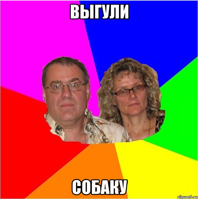 выгули собаку, Мем  Типичные родители